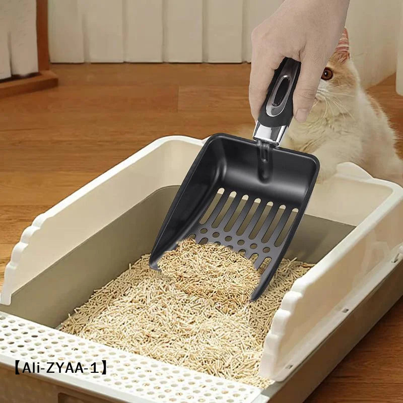 Cat Dog Litter Shovel Pet Cleaning Tool Pet Products Metal Long Handle Scoop