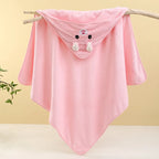 Baby Bath Towel – Soft, Absorbent Newborn Swaddle Wrap & Blanket for Boys and Girls