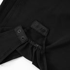 Women Two-Piece Side Split Bodysuit+Shorts