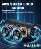 0W speaker with glowing components on a dark background