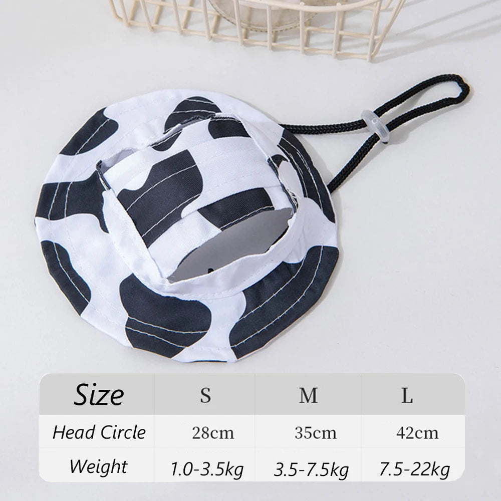Adjustable Cat Dog Bucket Hat