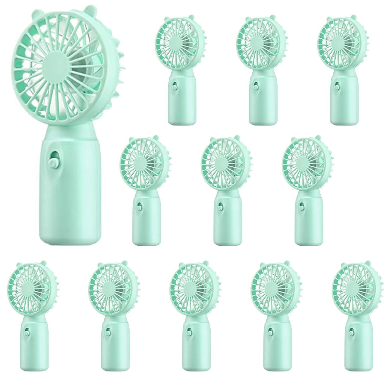 12-80PCS Portable Fans Bulk for Wedding Battery Operated