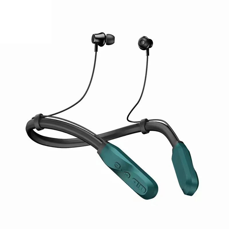 Earphones Bluetooth 5.1 Headphones Sport Earbuds Built-in Mic Neckband Headphone Stereo Earbuds Headset For Running
