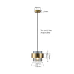 post-modern Bedroom art decor fancy fashion dining led lamp hanging suspended decoration hotel indoor home modern pendant light
