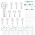 12-80PCS Portable Fans Bulk for Wedding Battery Operated