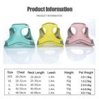 Cats Dog Accessories Small Dog Collar Safety Vest