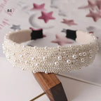 Retro Pearl Headbands Exquisite Hair Accessories