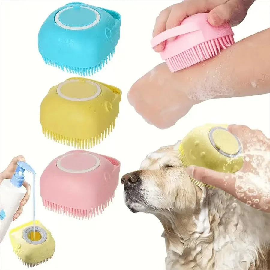 Pet Shampoo Brush