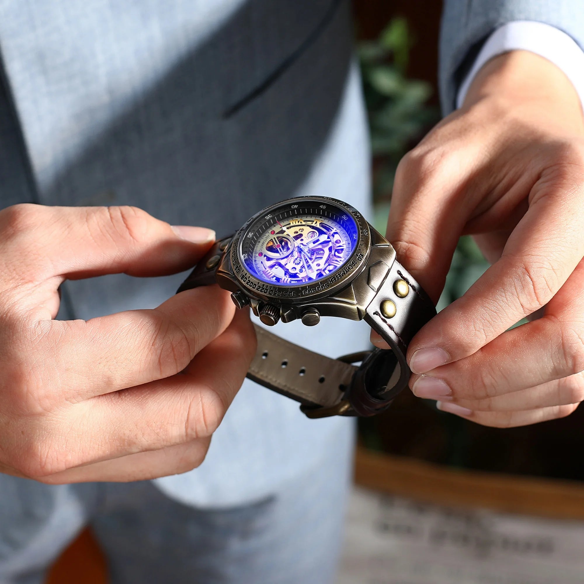 Men Automatic Mechanical Watch