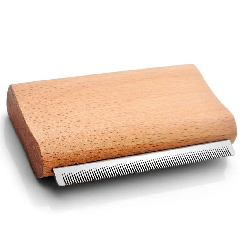 Dog Brush for Shedding | Pet Pro Grooming Tool, Cat Grooming Supplies (5 Inch/2.5 Inch)