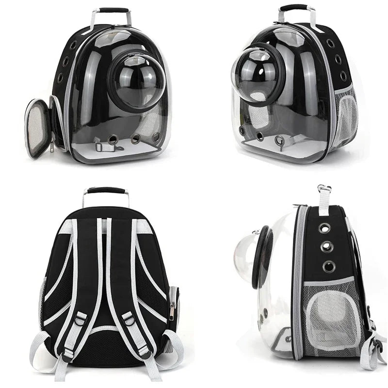 Transparent Portable Carrier Backpack