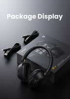 Wireless Bluetooth Headphones 43dB Hybrid Active Noise Cancellation Hi-Res LDAC 75H Spatial Audio Headset Earphones