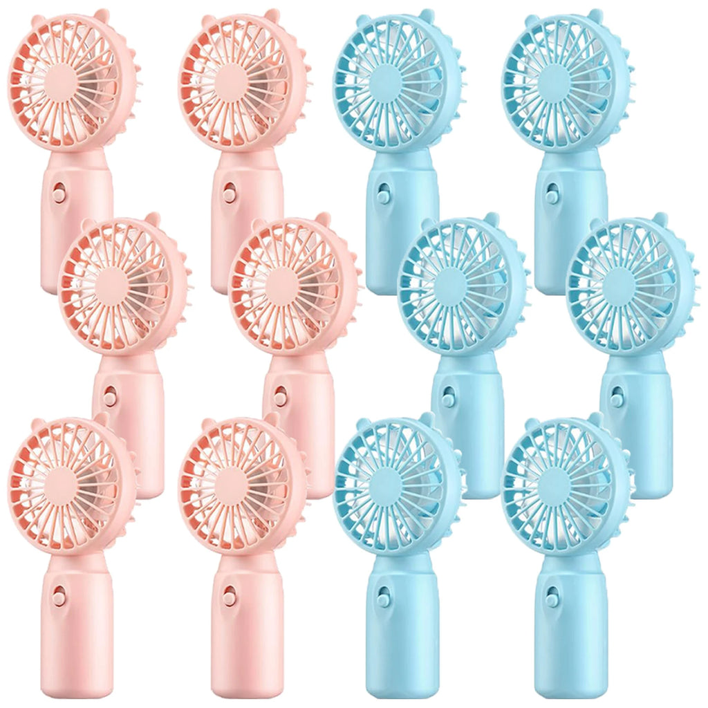 12-80PCS Portable Fans Bulk for Wedding Battery Operated