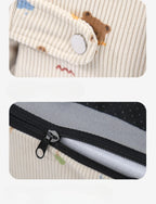 Dog Car Seat with Storage Pocket Center Console Pet Car Carrier Universal Pet Seat Cover for Small Medium Dogs Travel Safety Bag