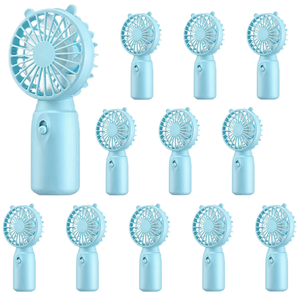 12-80PCS Portable Fans Bulk for Wedding Battery Operated