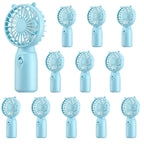 12-80PCS Portable Fans Bulk for Wedding Battery Operated