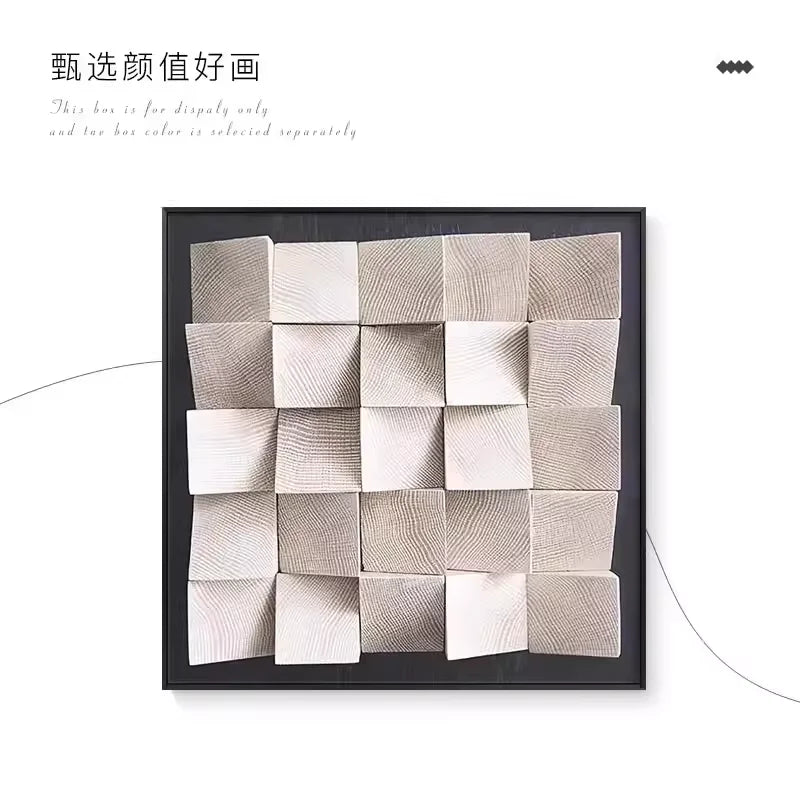 European-style Minimalist 3D Wall Art Living Room Decoration Vertical Decor Dining Room Foyer Irregular Wall Art Home Decoration