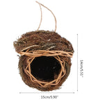 19 Birds Nest Bird Cage Natural Grass Egg Cage Bird House