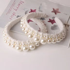 Retro Pearl Headbands Exquisite Hair Accessories