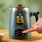 800ml Automatic Steam Spray Teapot with Filter Electric Kettle Multifunction Glass Health Pot Thermo Pot Home Boil Water Kettle