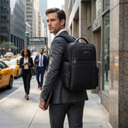 Lightweight Backpack for Men,Large Capacity Business Travel Laptop Bag,2-in-1 Casual Commuter Daypack for Work/College,Durable