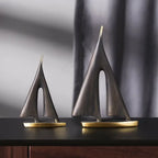 Smooth Sailing Sailboat Home Decor Ornament Living Room Decoration Bedroom Desktop Decoration Resin Craft Gift