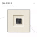 European-style Minimalist 3D Wall Art Living Room Decoration Vertical Decor Dining Room Foyer Irregular Wall Art Home Decoration