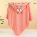 Baby Bath Towel – Soft, Absorbent Newborn Swaddle Wrap & Blanket for Boys and Girls
