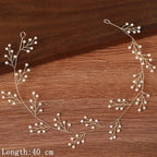 Women Headbands Hair Jewelry Wedding Hair Accessories For Women Pearl Rhinestone Headband Bride Tiara Hairbands Accessories