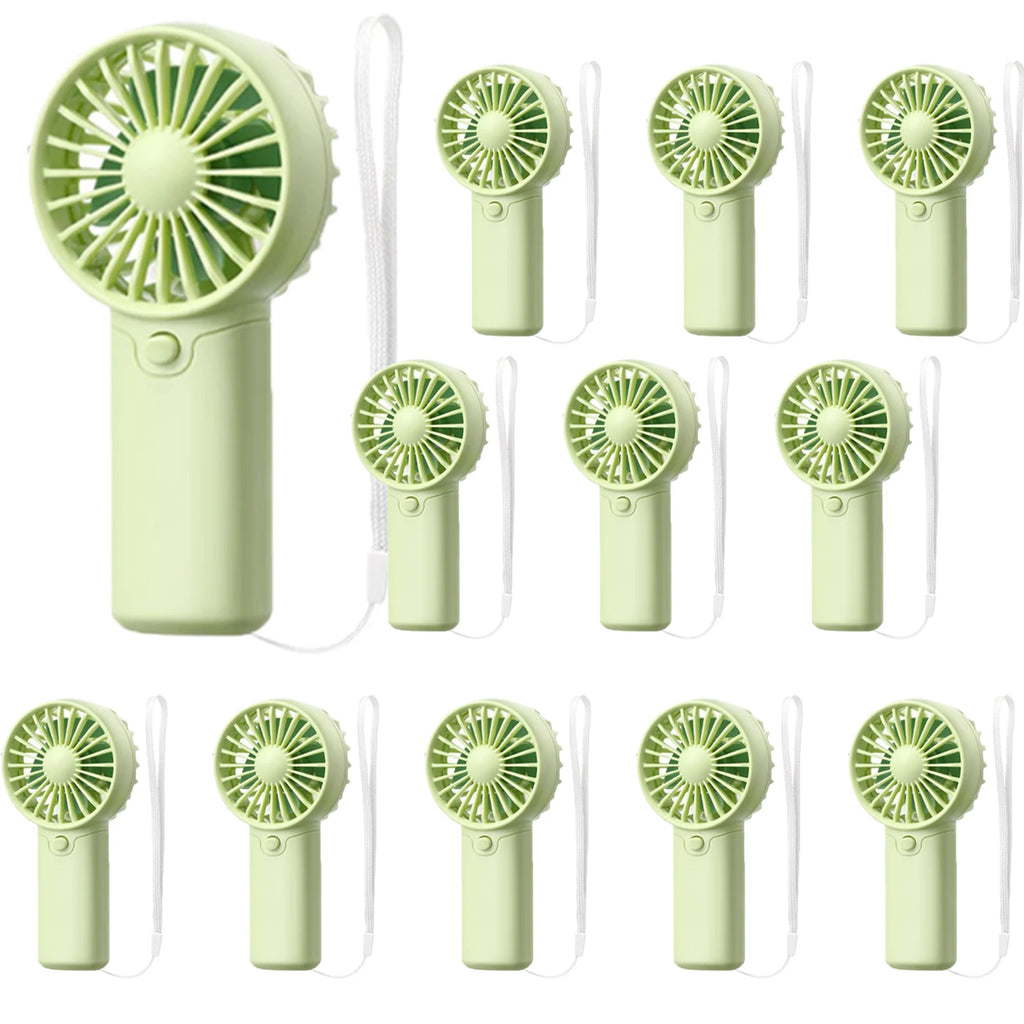 12-80PCS Portable Fans Bulk for Wedding Battery Operated