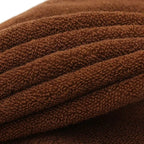 Close-up of brown textured fabric