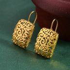 Sterling Silver Intricate Design Hypoallergenic Earrings