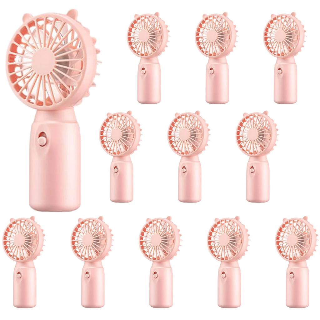 12-80PCS Portable Fans Bulk for Wedding Battery Operated
