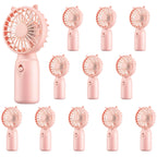 12-80PCS Portable Fans Bulk for Wedding Battery Operated