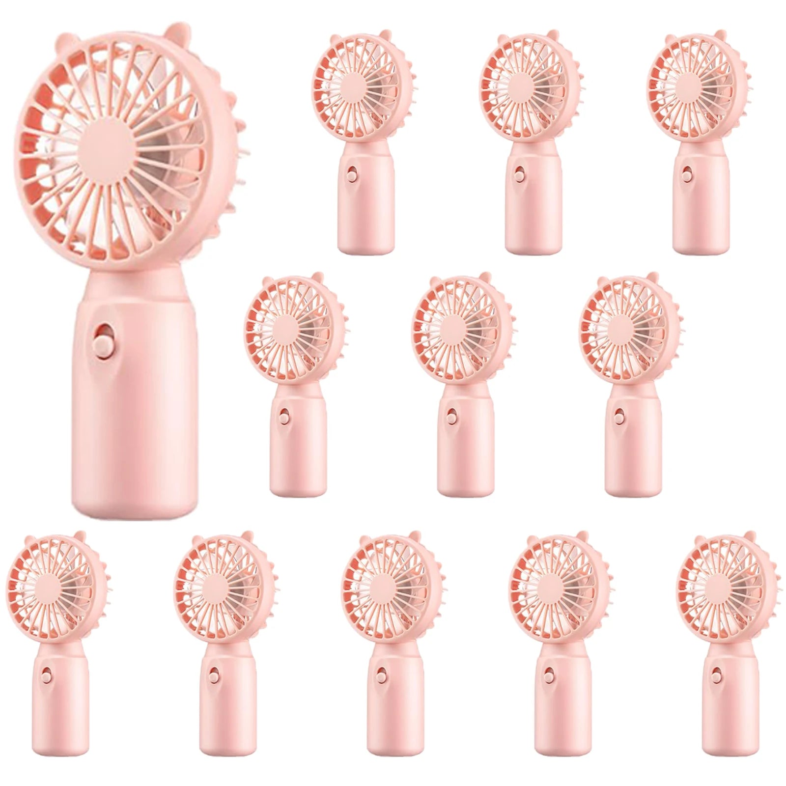 12-80PCS Portable Fans Bulk for Wedding Battery Operated