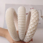 Retro Pearl Headbands Exquisite Hair Accessories
