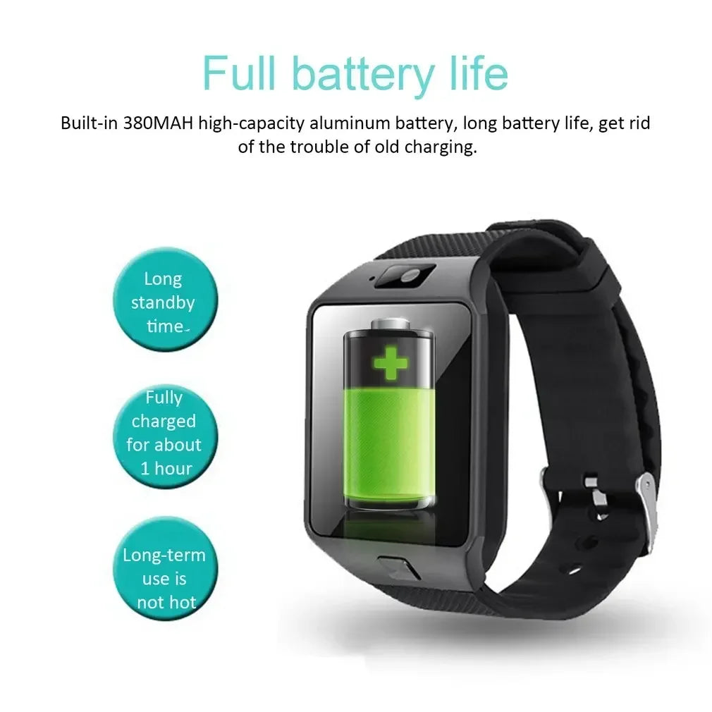 2025 New Wristwatch Touch Screen Smart Watch With Camera Multi Language Wrist Watch SIM Card Smartwatch For IOS Android Phone