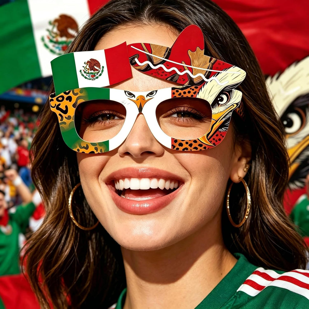 2Pcs 2026 World Cup US Glasses