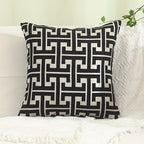 1pc Decorative Geometric Pattern Pillow Cover, 18in*18in