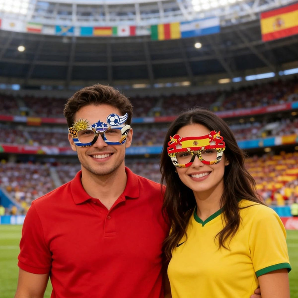 2Pcs 2026 World Cup US Glasses