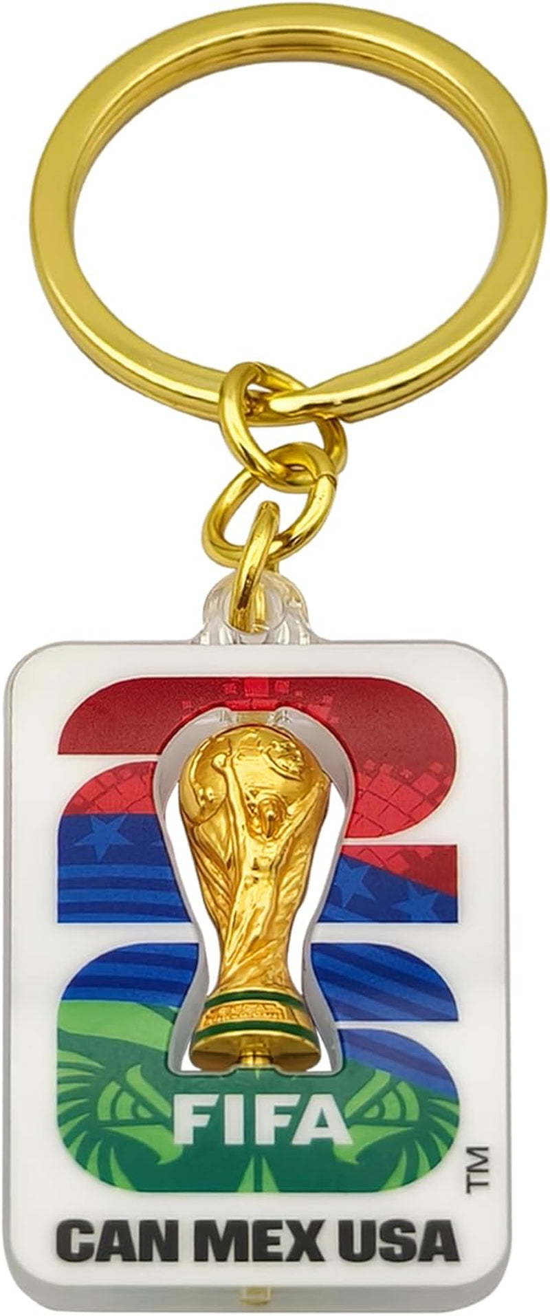 Official FIFA World Cup 2026 Edition Emblem Key Chains