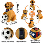 World Cup 2026 Dog Sculpture Garden Decor