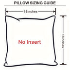 1pc Decorative Geometric Pattern Pillow Cover, 18in*18in