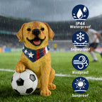 World Cup 2026 Dog Sculpture Garden Decor