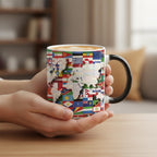 World Cup 12Oz Ceramic Coffee Mug 