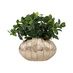 Metal, Pavia Gold Vase - Stylish Vases Collection
